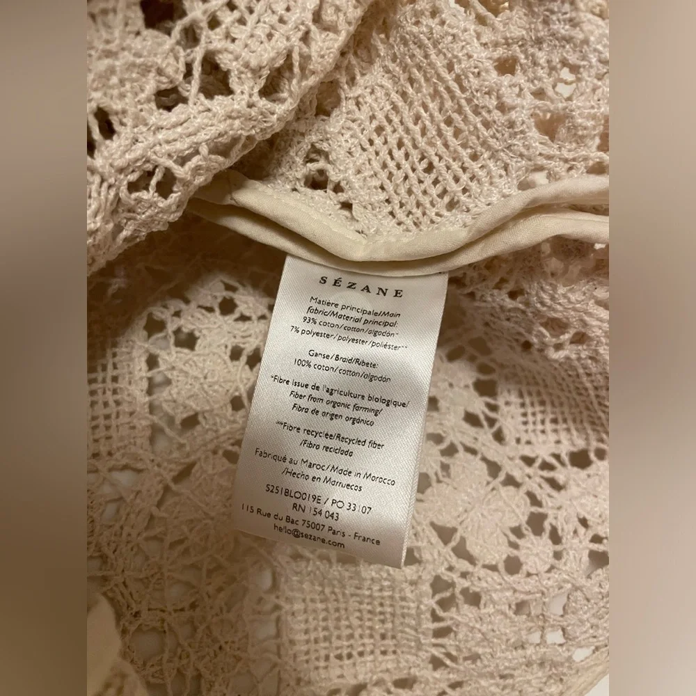 SOLD Sezane Alvere Blouse - Picture 5 of 6